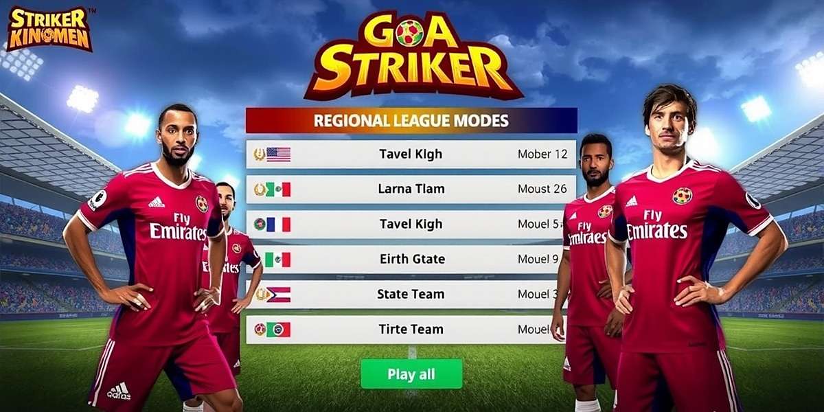 Goa Striker King Regional League Goa Striker King Regional League mode showing state teams